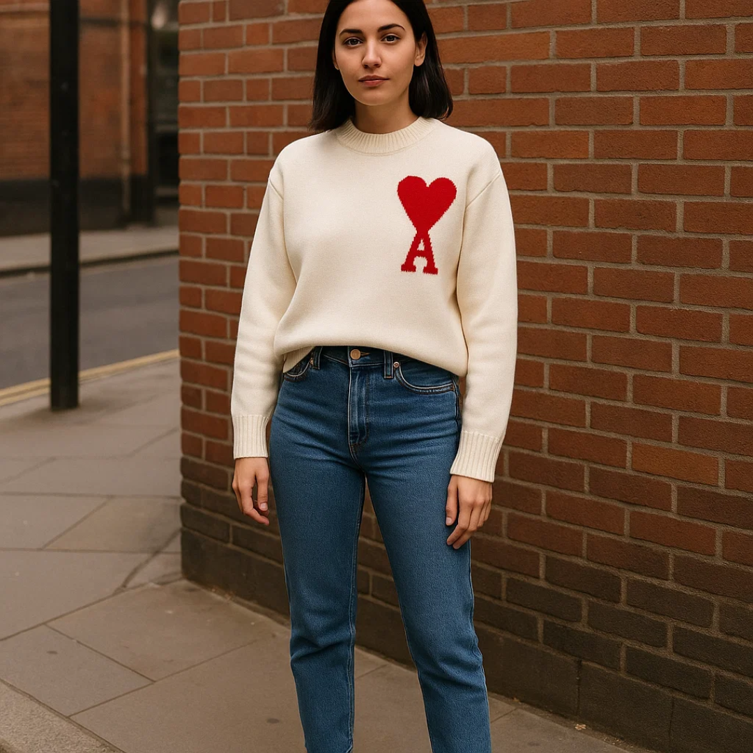 Dame Sweater – Blød Varm Hverdagskomfort