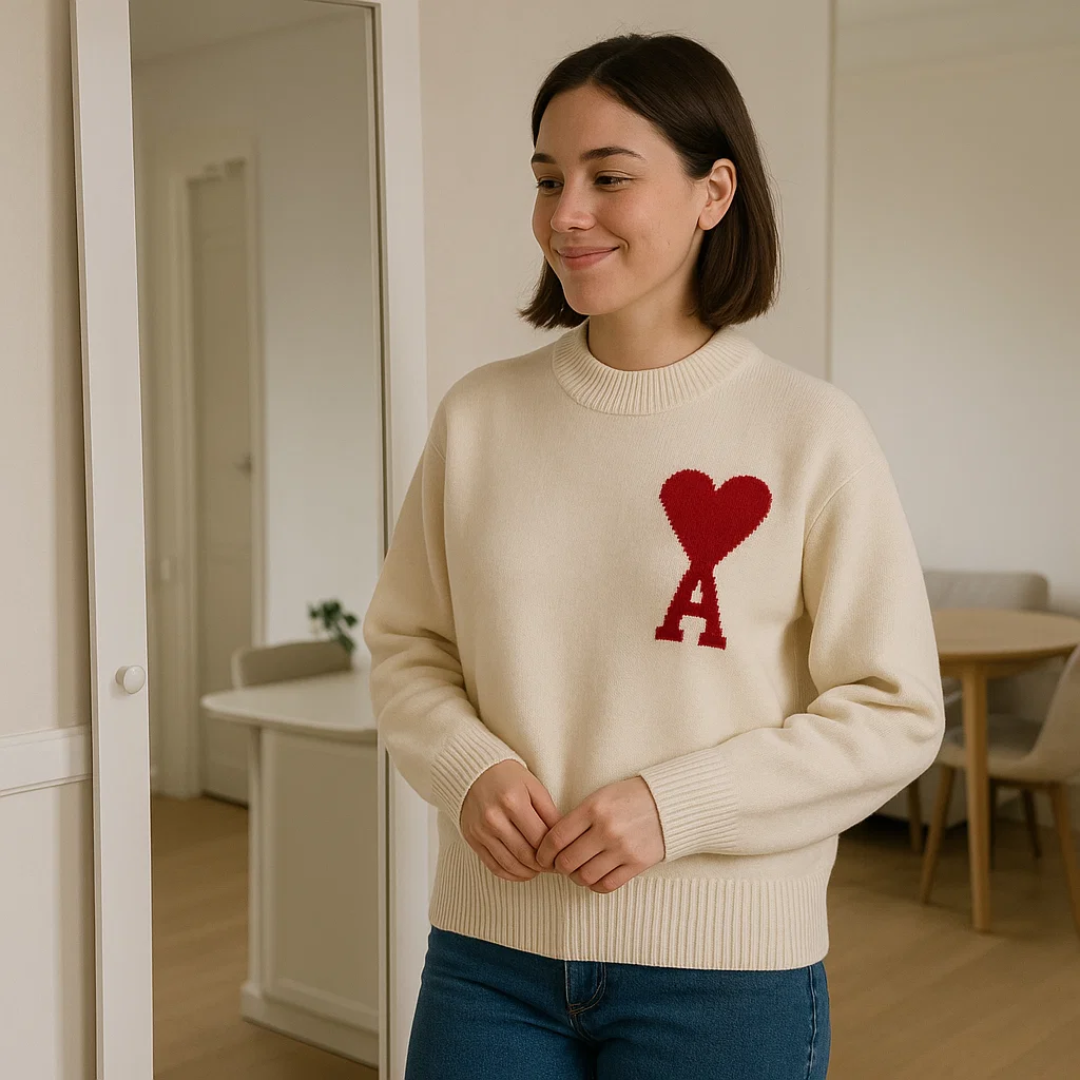 Dame Sweater – Blød Varm Hverdagskomfort