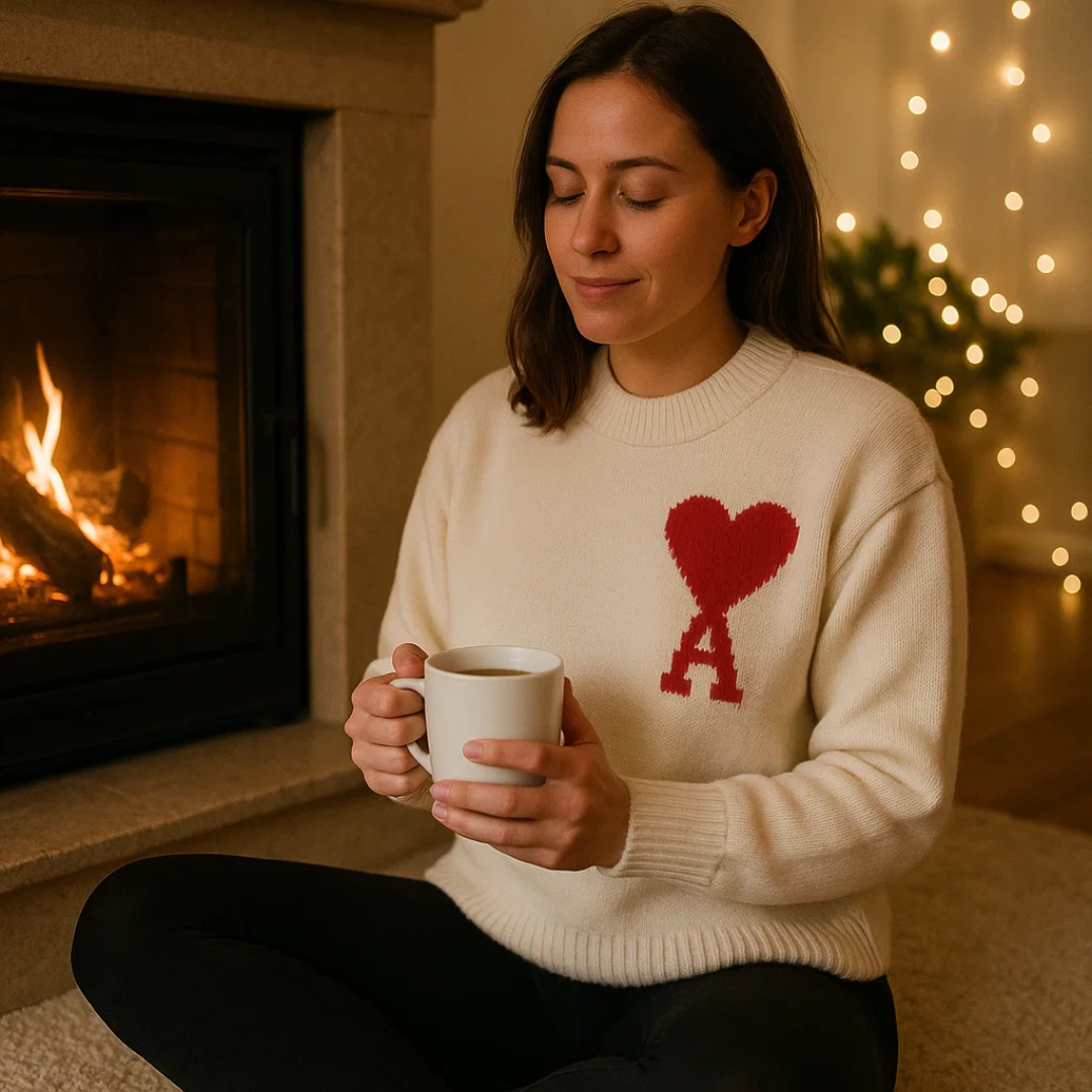 Dame Sweater – Blød Varm Hverdagskomfort