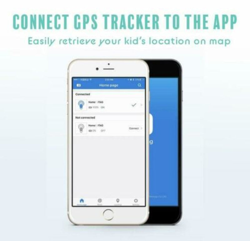 Mini GPS-tracking-enhed til børn med realtidslokalisering & SOS-funktion