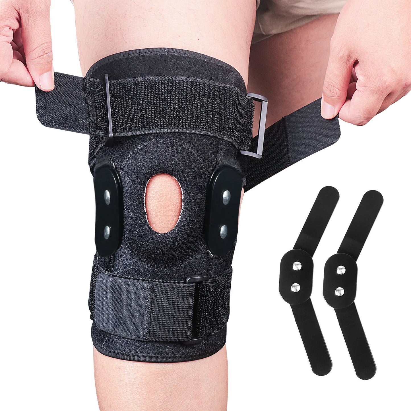 Justerbar knæbandage med optimal støtte
