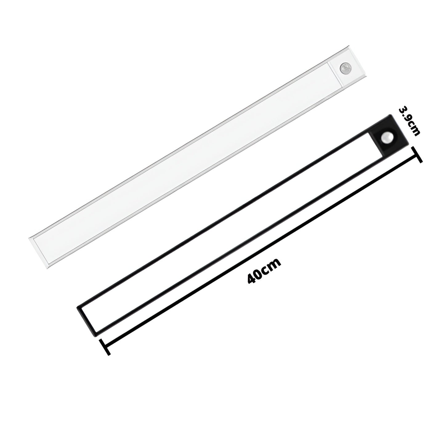 Genopladelig USB-bevægelsessensorlampe