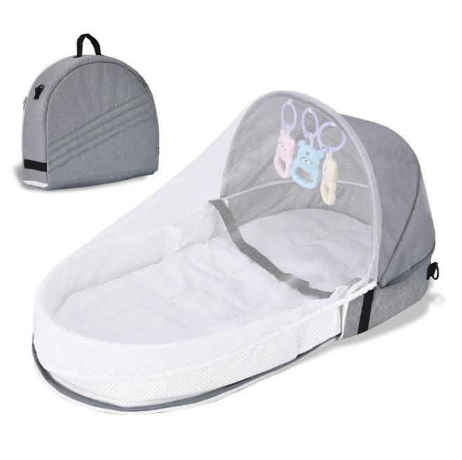 Foldbar Babyseng – Tryg Søvn & Myggebeskyttelse