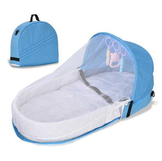 Foldbar Babyseng – Tryg Søvn & Myggebeskyttelse