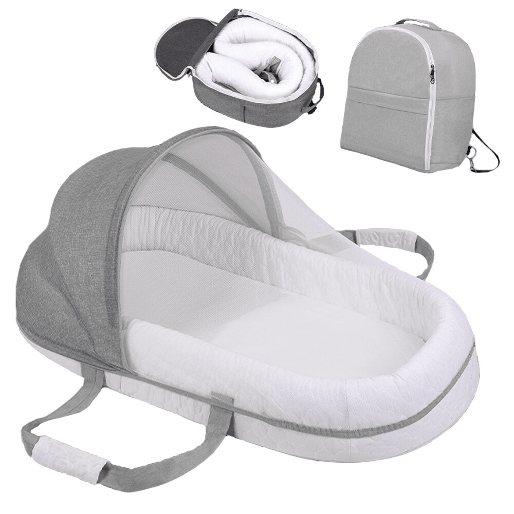 Foldbar Babyseng – Tryg Søvn & Myggebeskyttelse