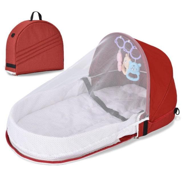 Foldbar Babyseng – Tryg Søvn & Myggebeskyttelse
