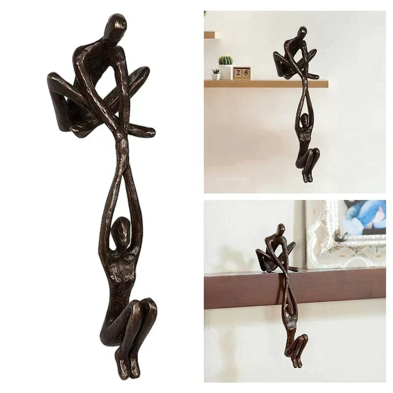 Tidløs skulptur for kærlighed og styrke