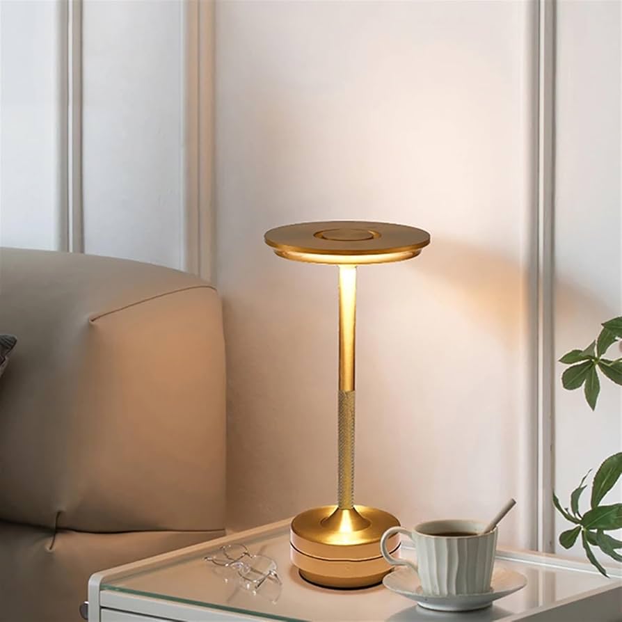Trådløs LED-bordlampe med touchfunktion