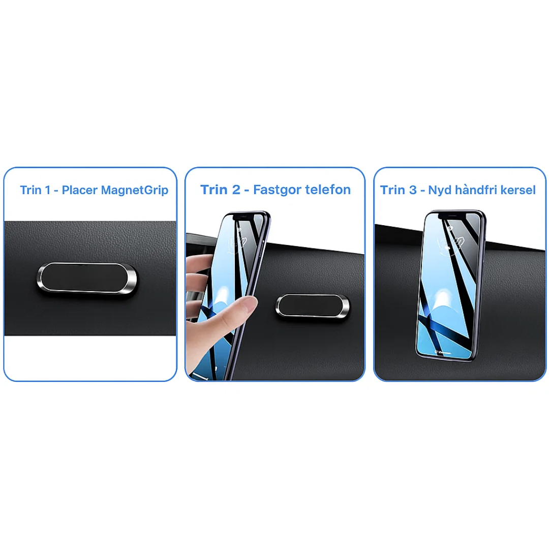 Magnetisk Telefonholder uden Montering