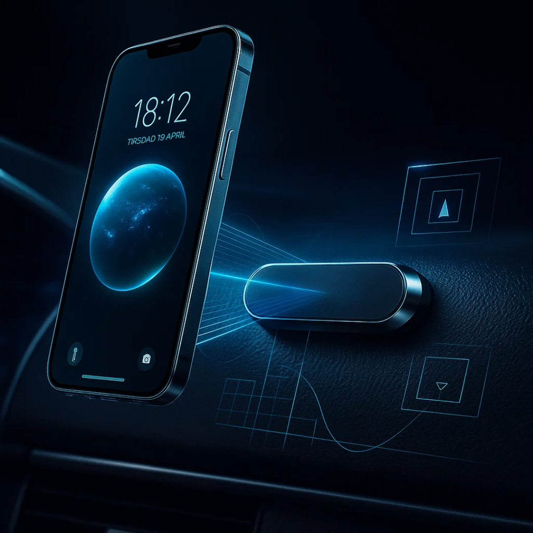 Magnetisk Telefonholder uden Montering