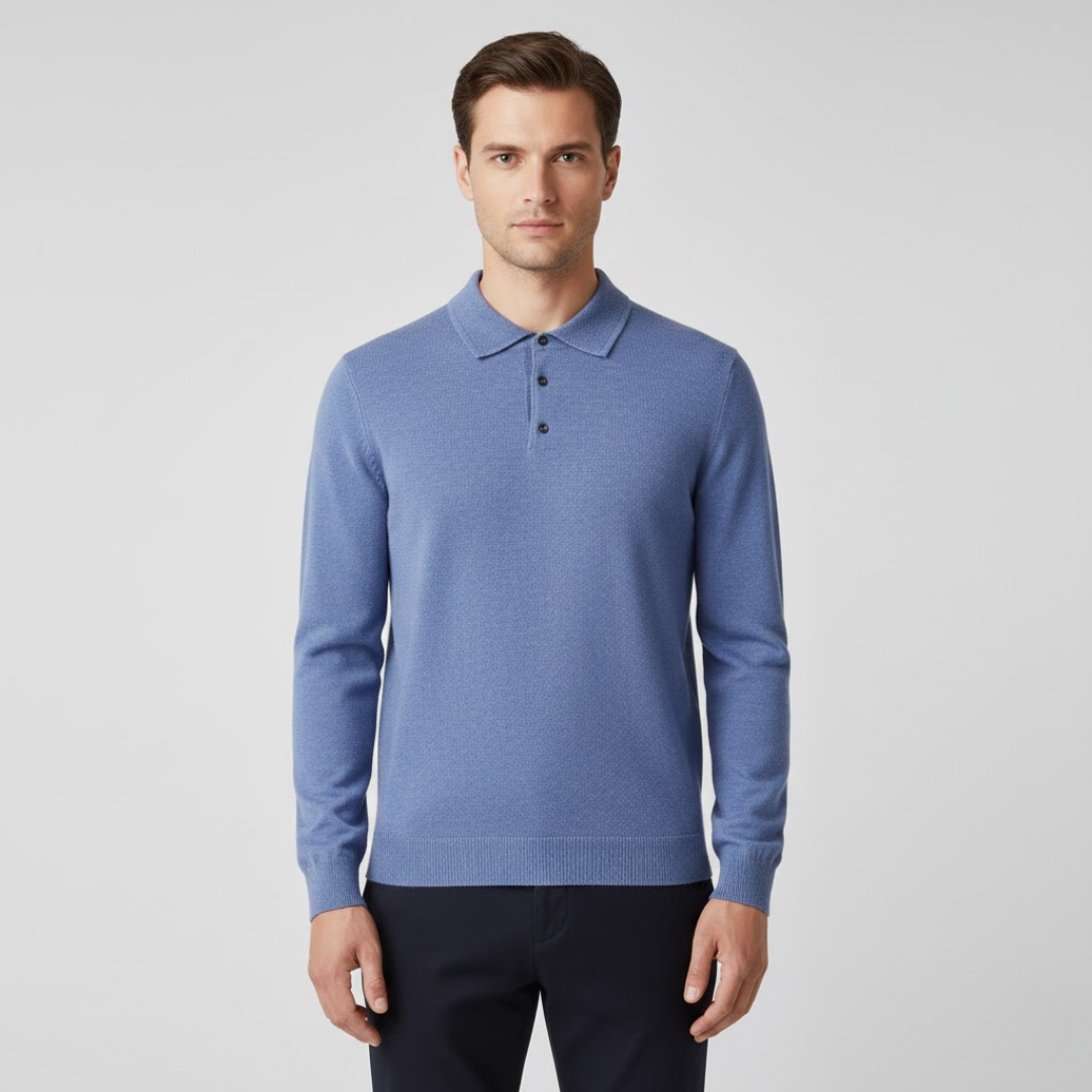 Herre Polo Skjorte – 100% Blød Kashmir