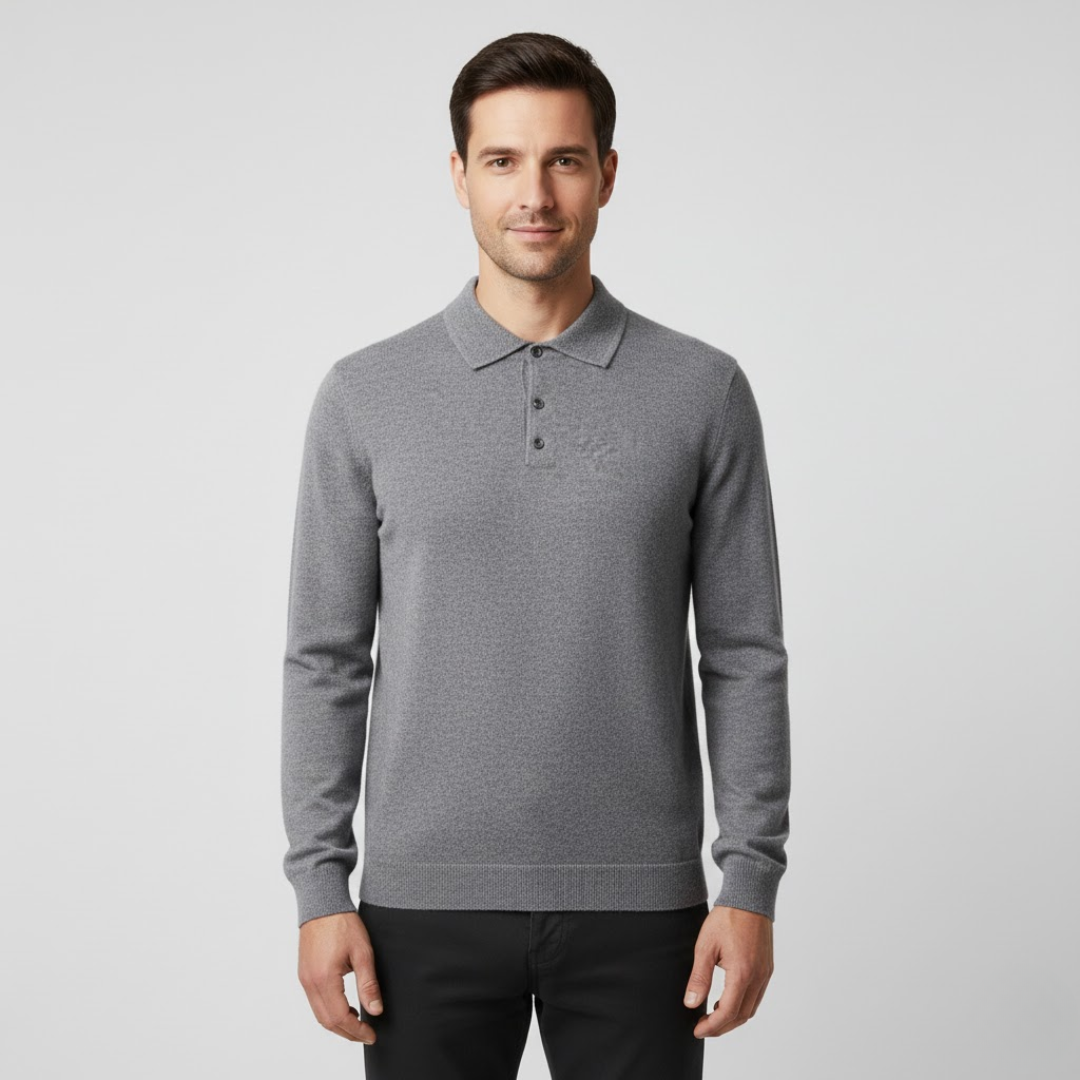 Herre Polo Skjorte – 100% Blød Kashmir