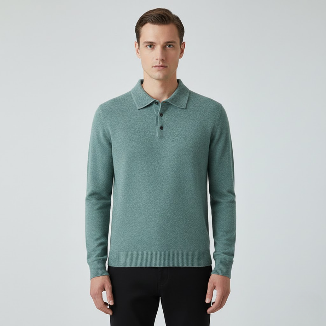 Herre Polo Skjorte – 100% Blød Kashmir