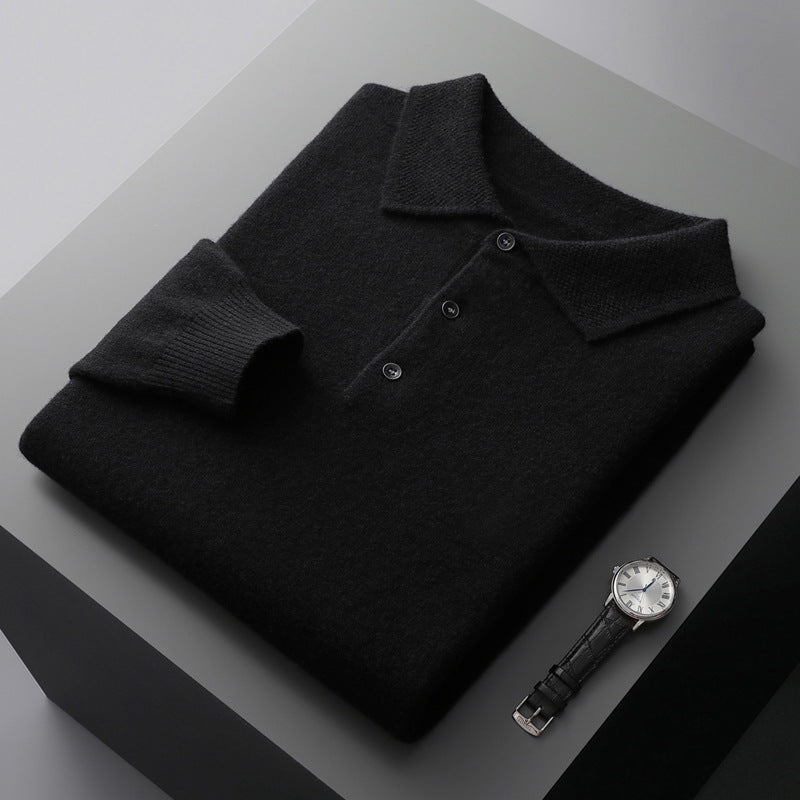 Herre Polo Skjorte – 100% Blød Kashmir