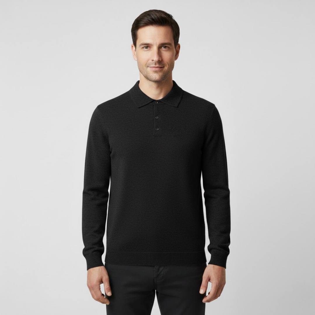 Herre Polo Skjorte – 100% Blød Kashmir