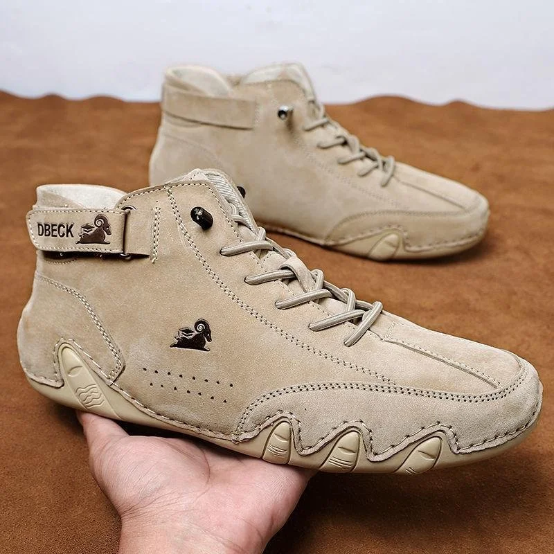 Håndlavede italienske high-top sneakers