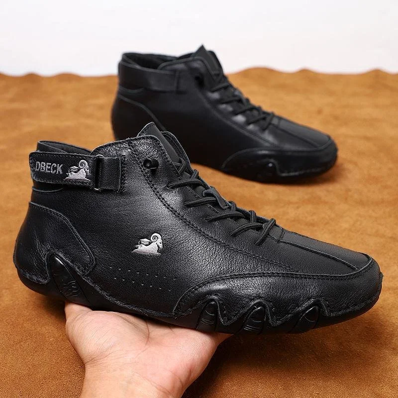 Håndlavede italienske high-top sneakers