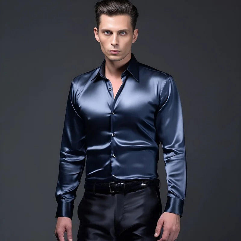 Slim Fit Skjorte – Elegant til Hverdag og Job