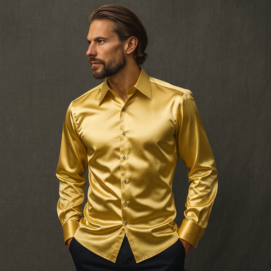 Slim Fit Skjorte – Elegant til Hverdag og Job