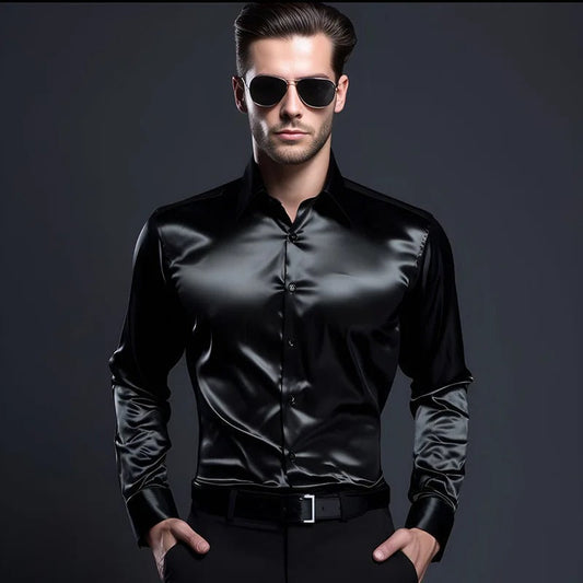 Slim Fit Skjorte – Elegant til Hverdag og Job