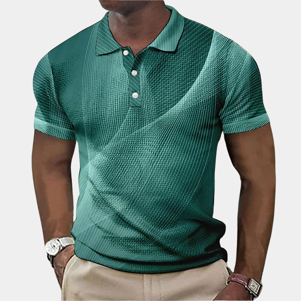 Klassisk Poloshirt med Moderne Snit