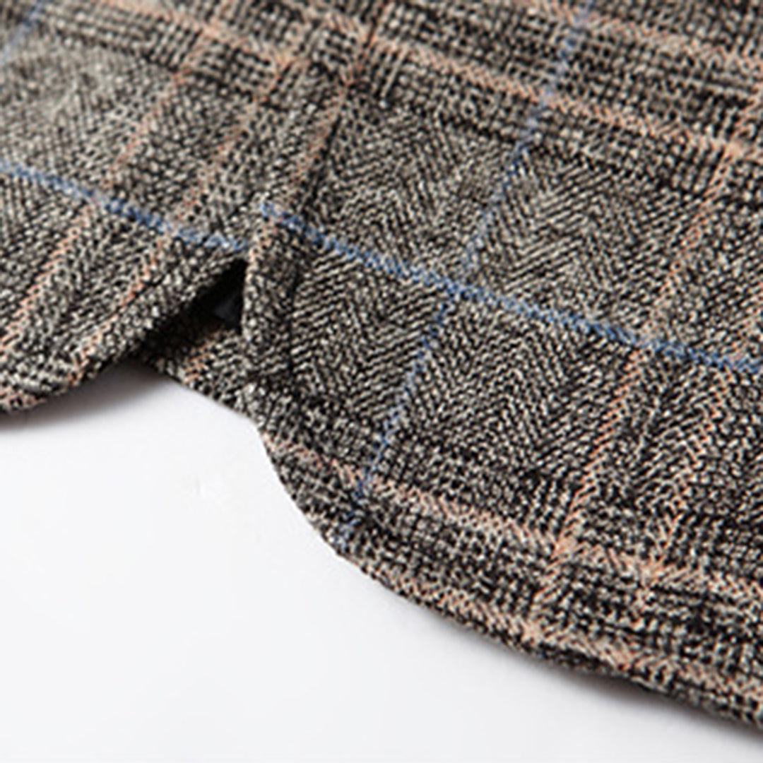 Elegant Khaki-Blazer med Moderne Snit