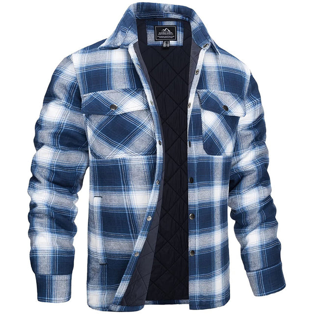 Luksuriøs flanneljakke til stilbevidste mænd