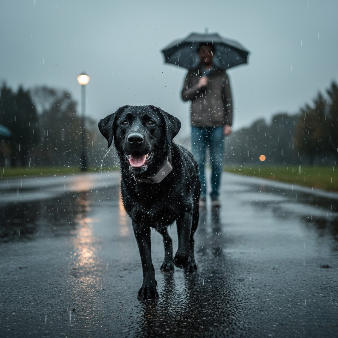 Vandtæt GPS-halsbånd til hunde & katte
