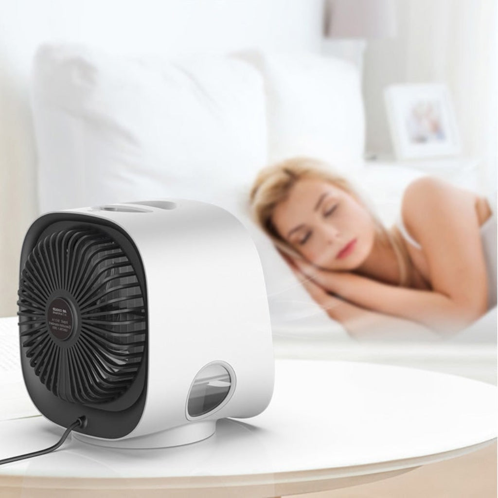 Personlig transportabel aircondition med USB-miniventilator