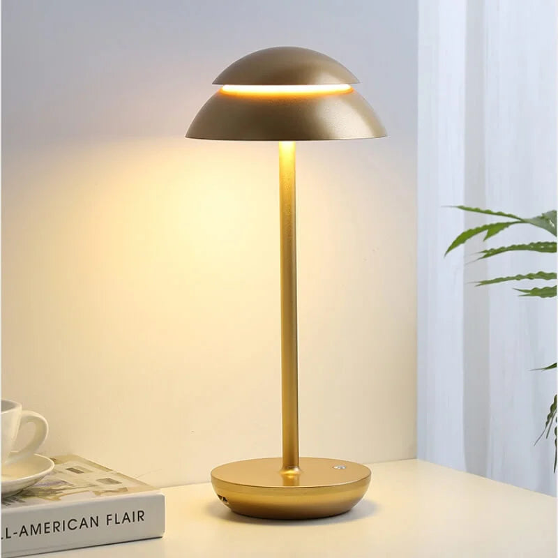 Trådløs og Berøringsaktiveret Bordlampe