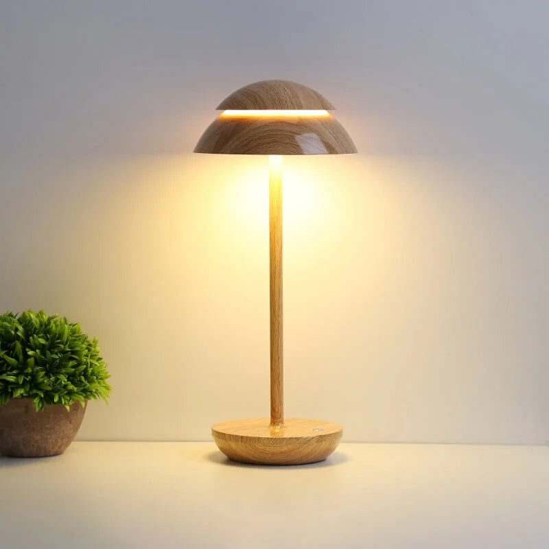 Trådløs og Berøringsaktiveret Bordlampe