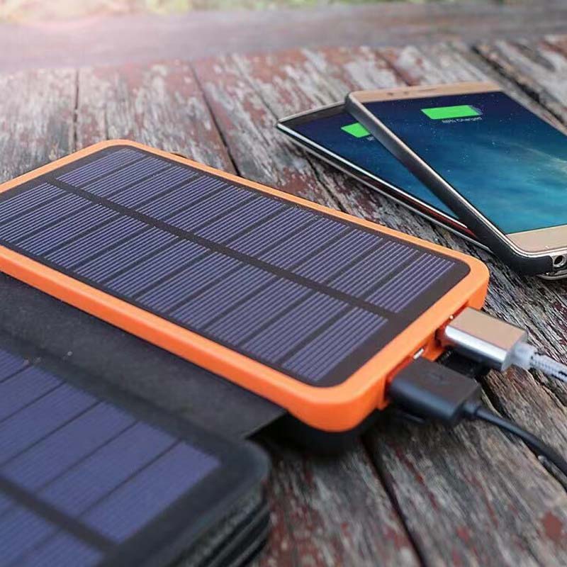 Bærbar, foldbar, vandtæt solenergi-lader
