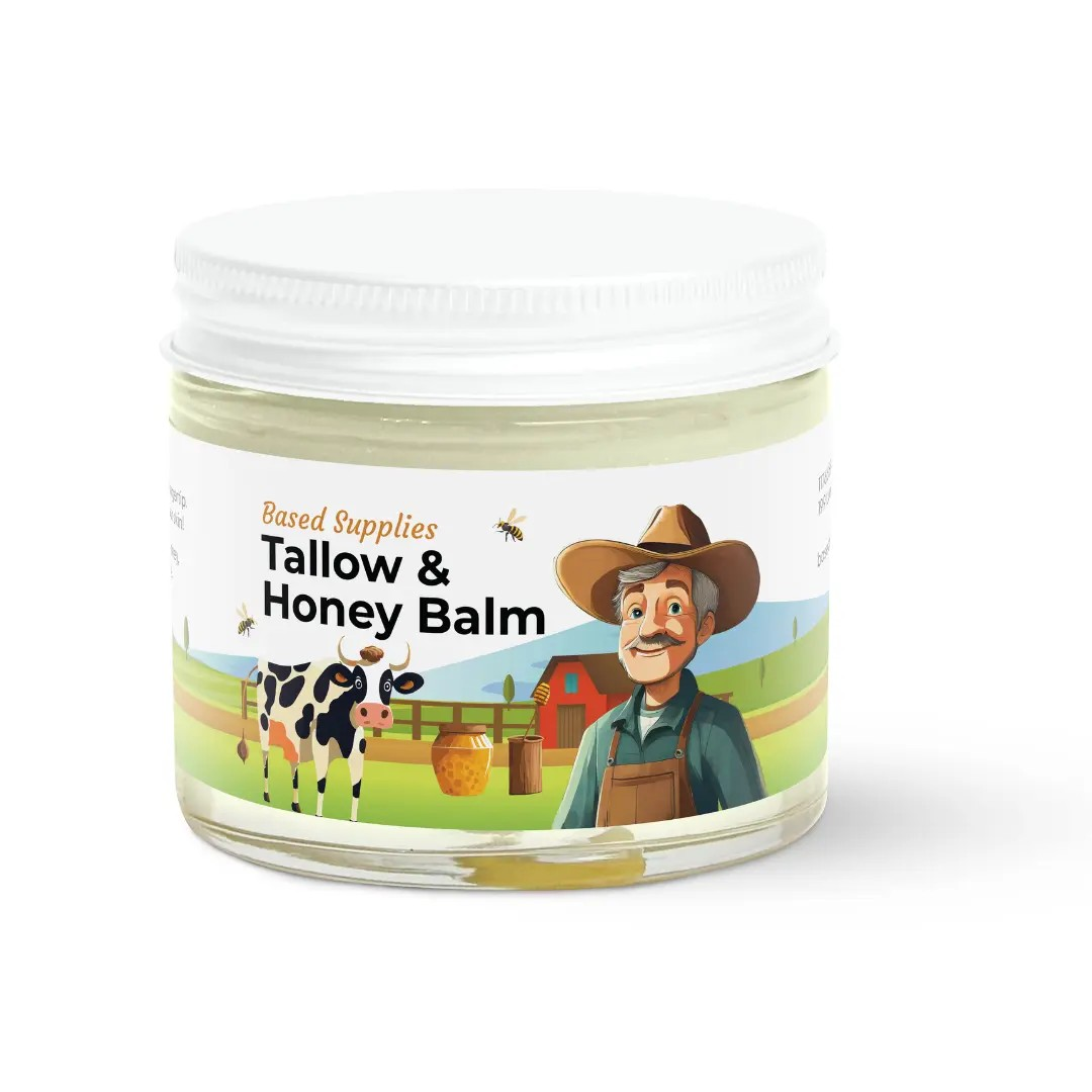 Balsam med talg og honning – Tallow Honey Balm 60 g
