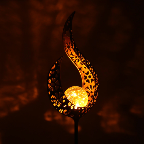 Udendørslampe – Elegant Solcelledrevet Oplysning