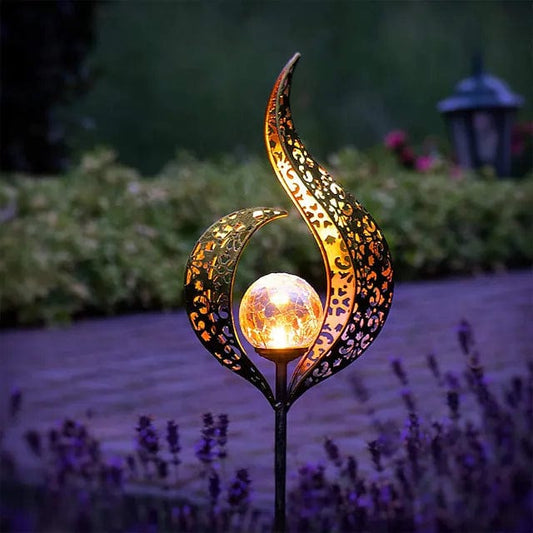 Udendørslampe – Elegant Solcelledrevet Oplysning