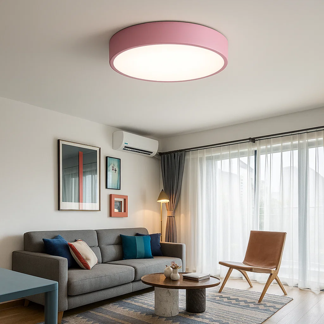 Loftlampe – Blødt LED-lys for harmonisk atmosfære