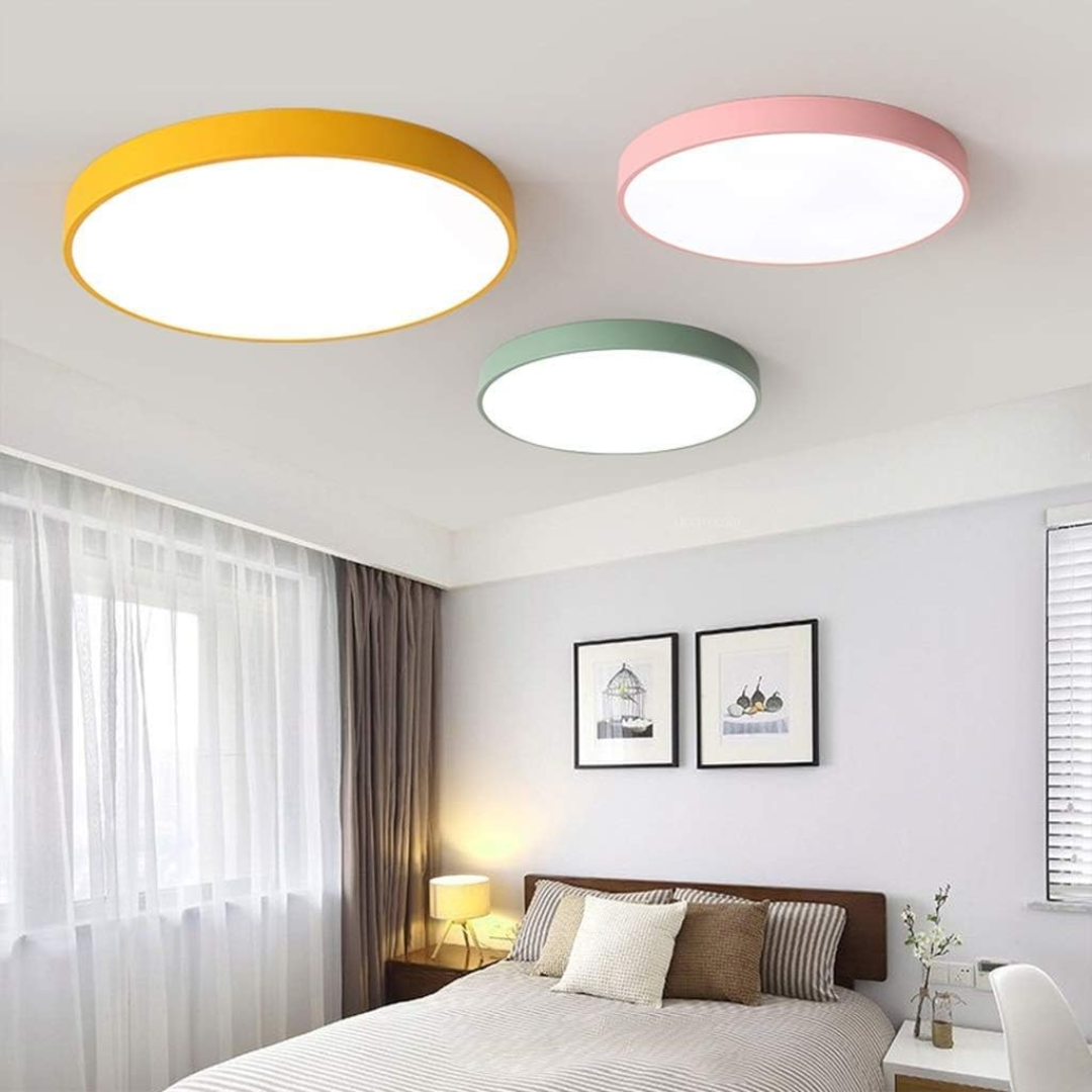 Loftlampe – Blødt LED-lys for harmonisk atmosfære