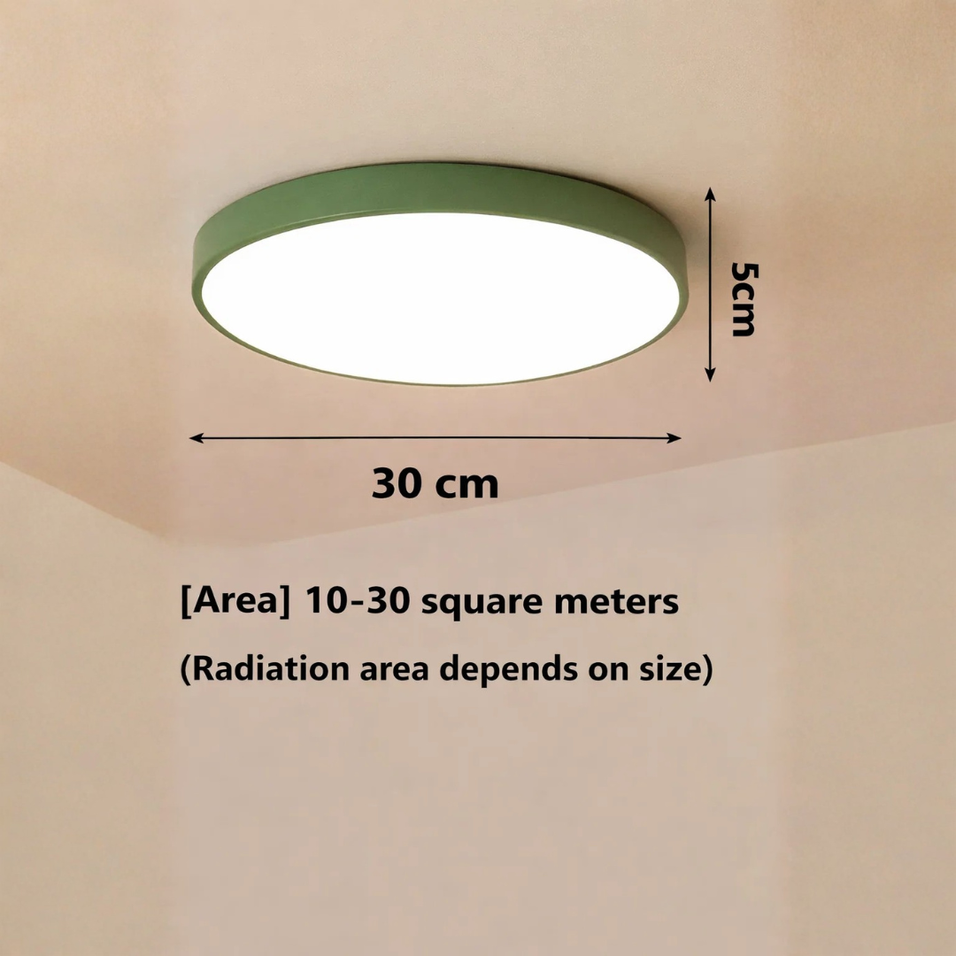 Loftlampe – Blødt LED-lys for harmonisk atmosfære