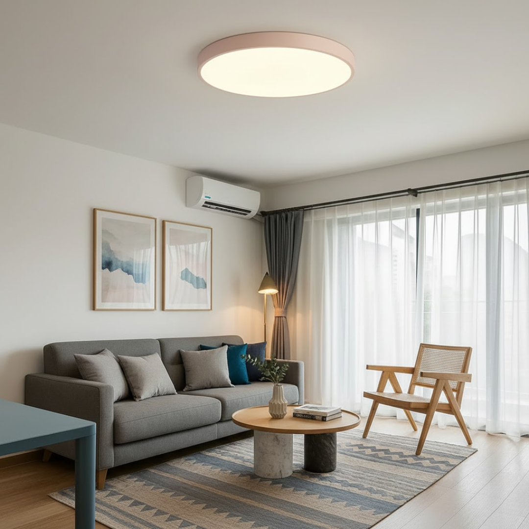 Loftlampe – Blødt LED-lys for harmonisk atmosfære