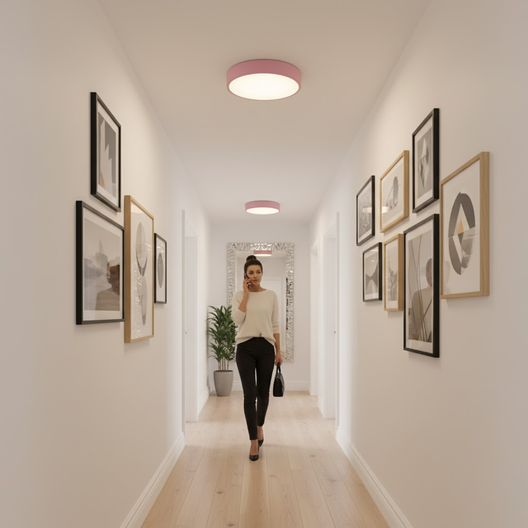 Loftlampe – Blødt LED-lys for harmonisk atmosfære