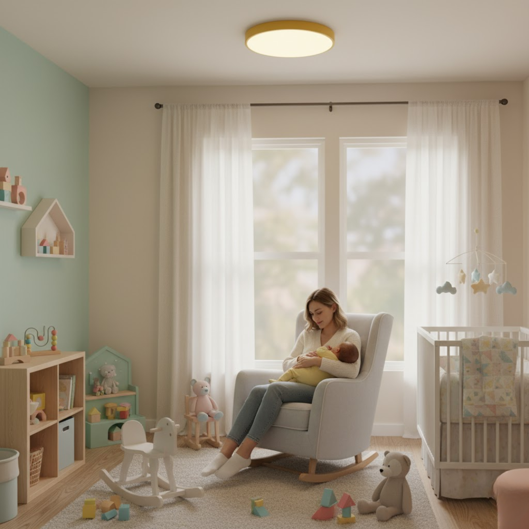 Loftlampe – Blødt LED-lys for harmonisk atmosfære
