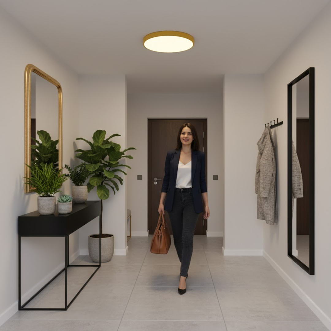 Loftlampe – Blødt LED-lys for harmonisk atmosfære