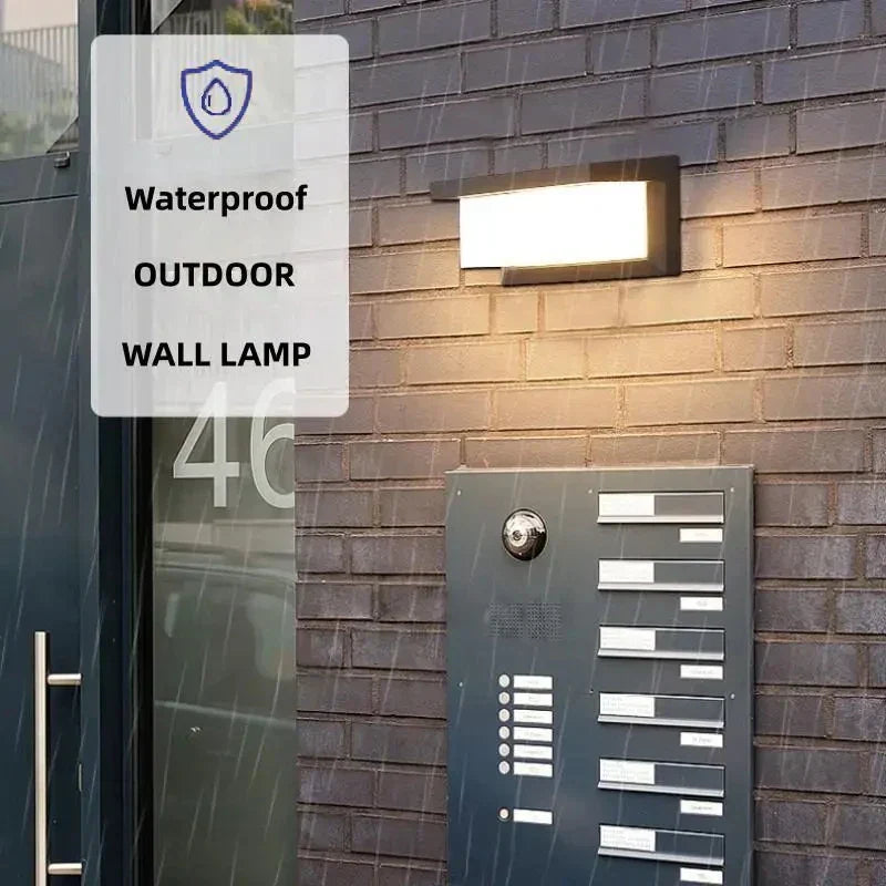 Intelligent LED Væglampe med bevægelsessensor