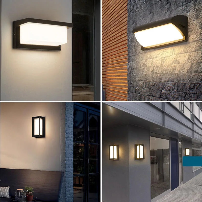 Intelligent LED Væglampe med bevægelsessensor