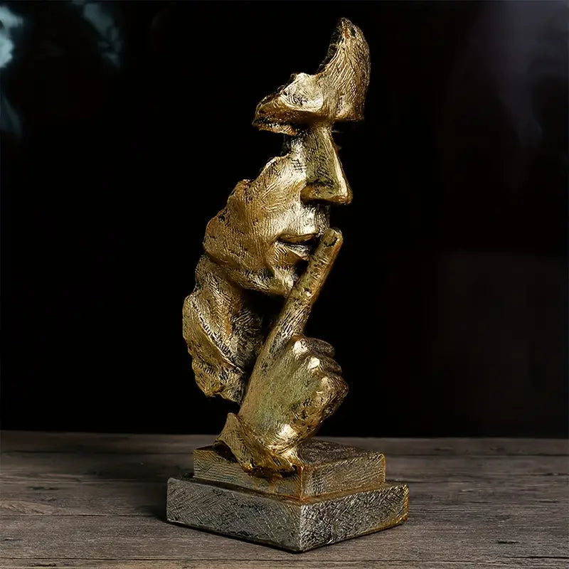Retro & Kreativ Stille Mand Statue