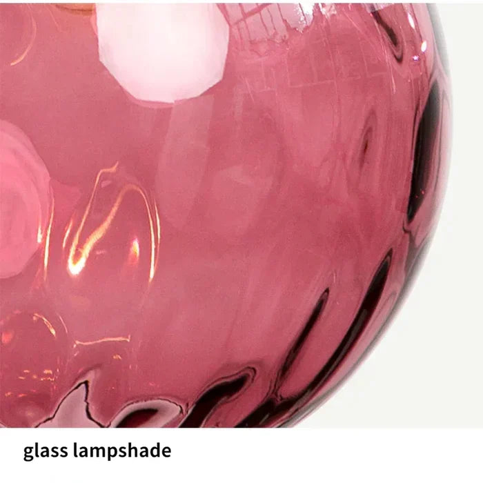 Glas Kugle Pendelampe