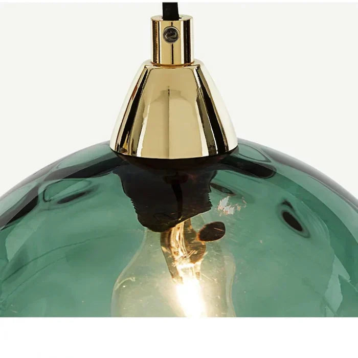 Glas Kugle Pendelampe