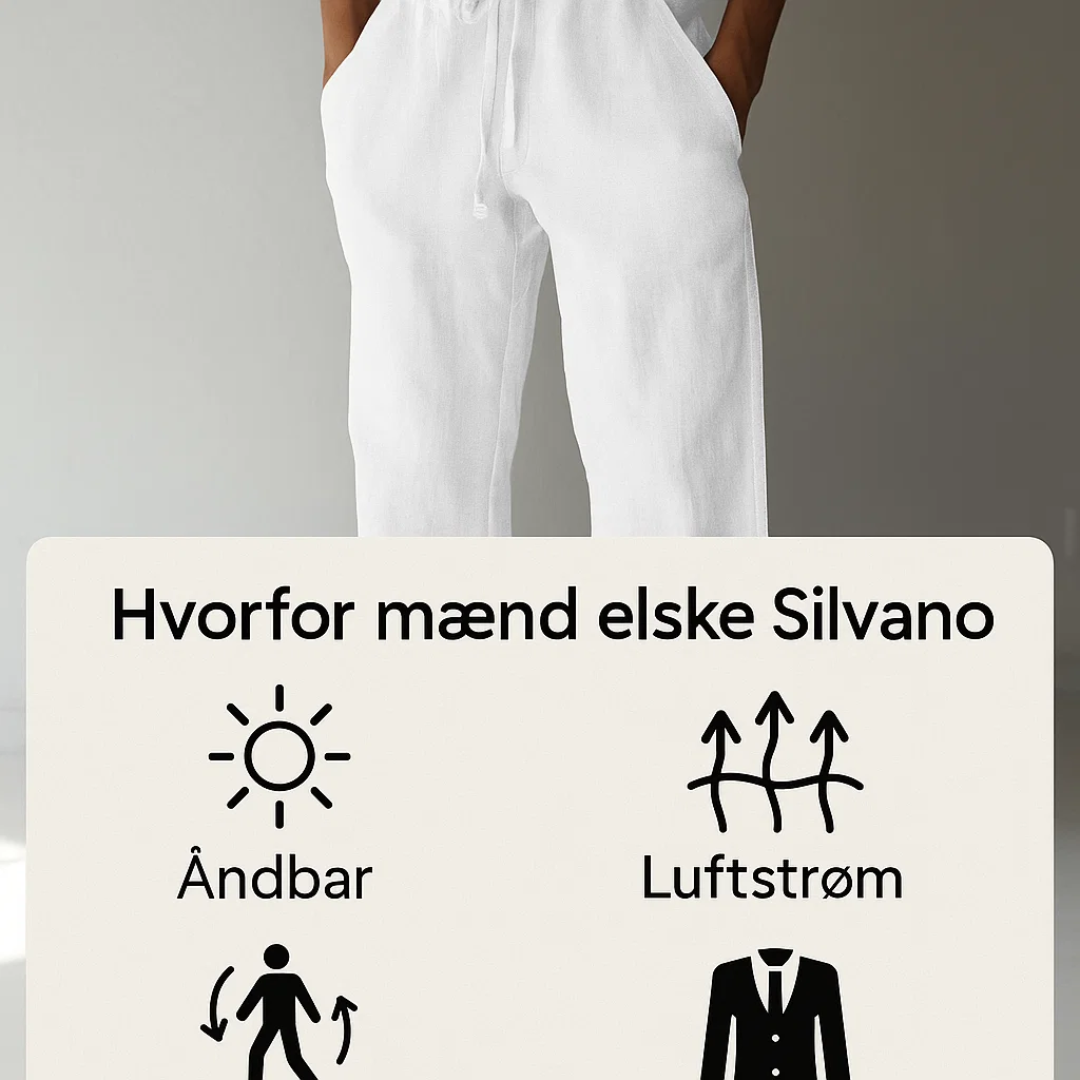 Hørbukser til mænd - luftige og stilfulde