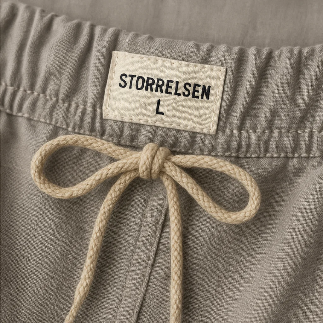 Hørbukser til mænd - luftige og stilfulde