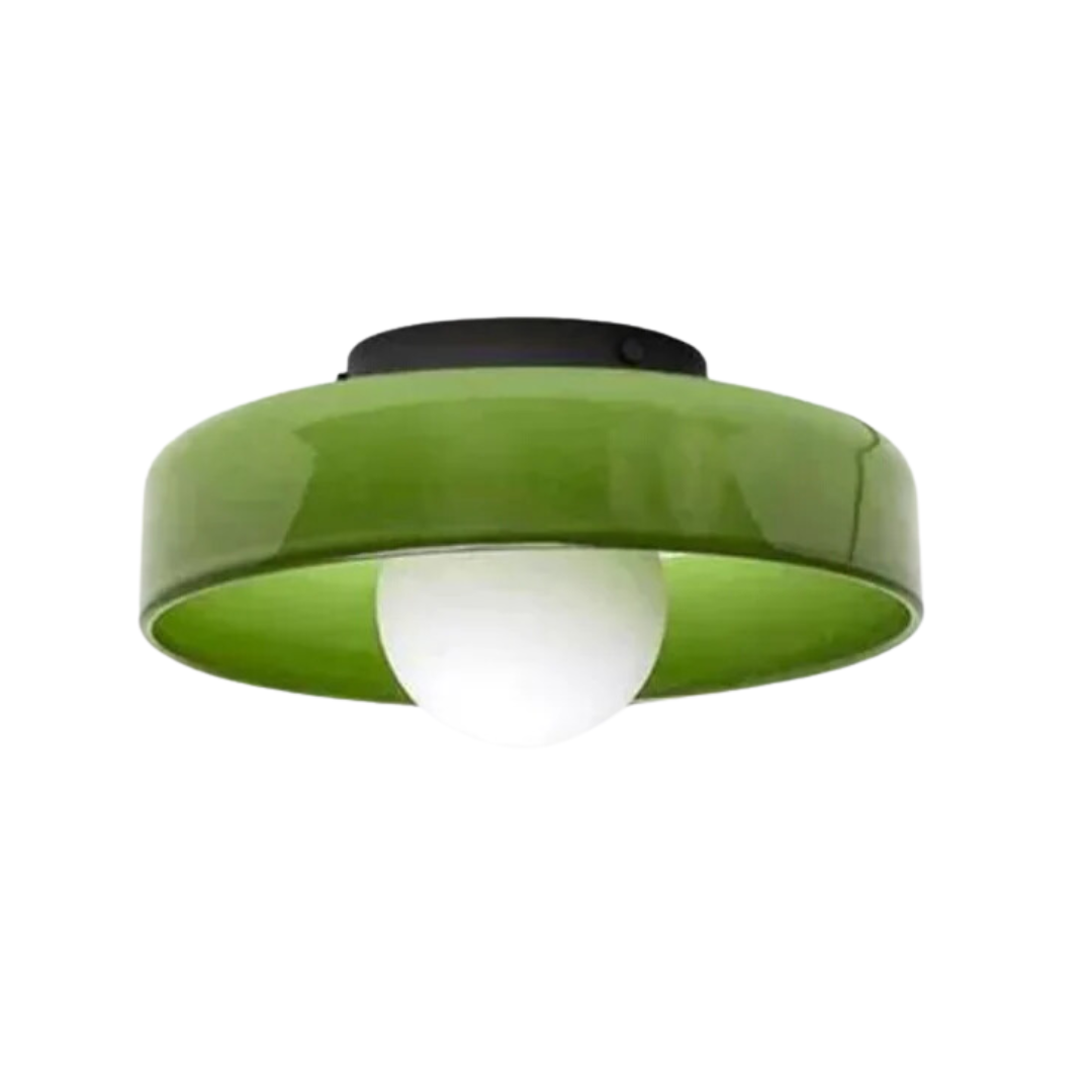 Rund Loftlampe med Stilfuld Funktionalitet